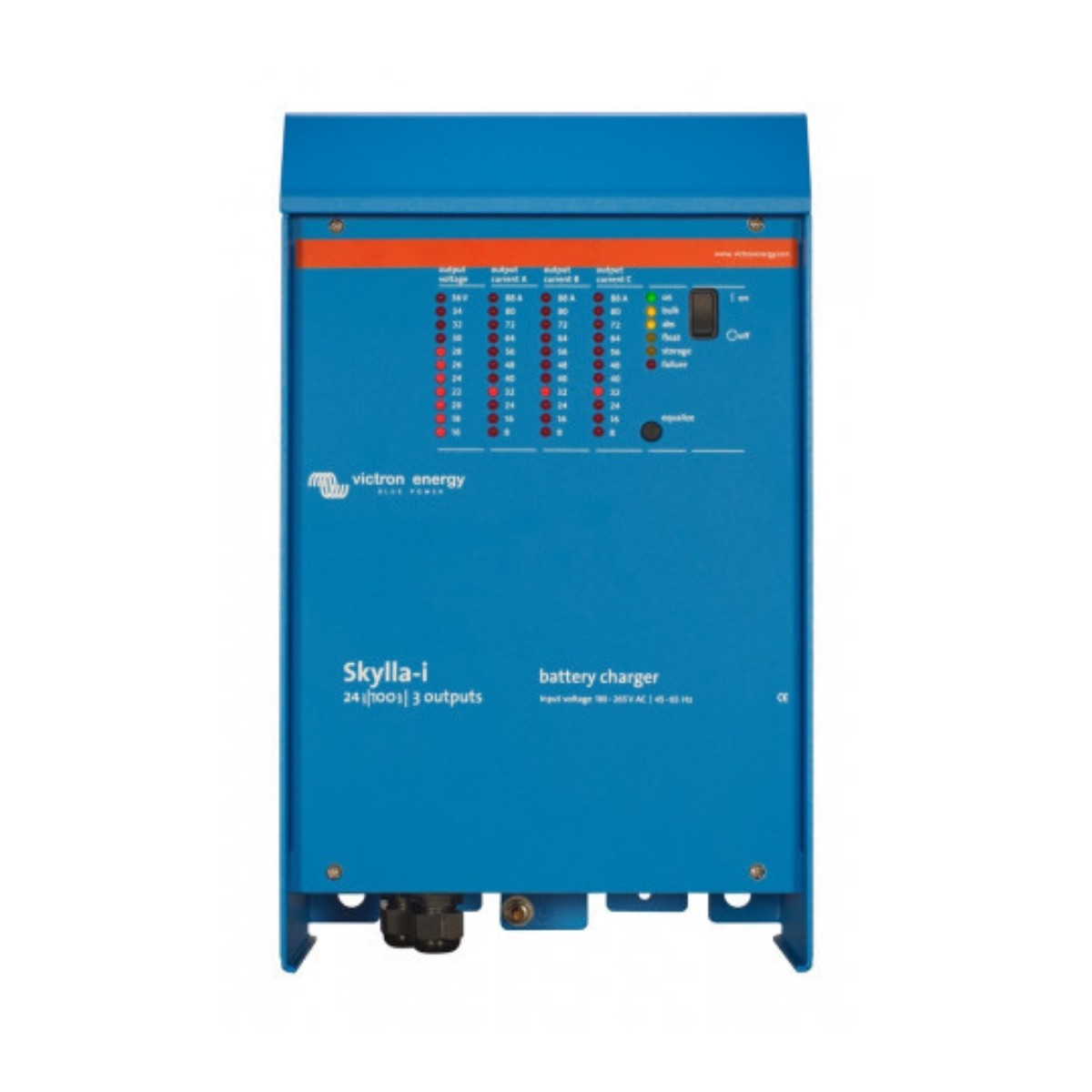 Victron Skylla-i Akü Şarj Cihazı 24V 100A 3 Çıkışlı