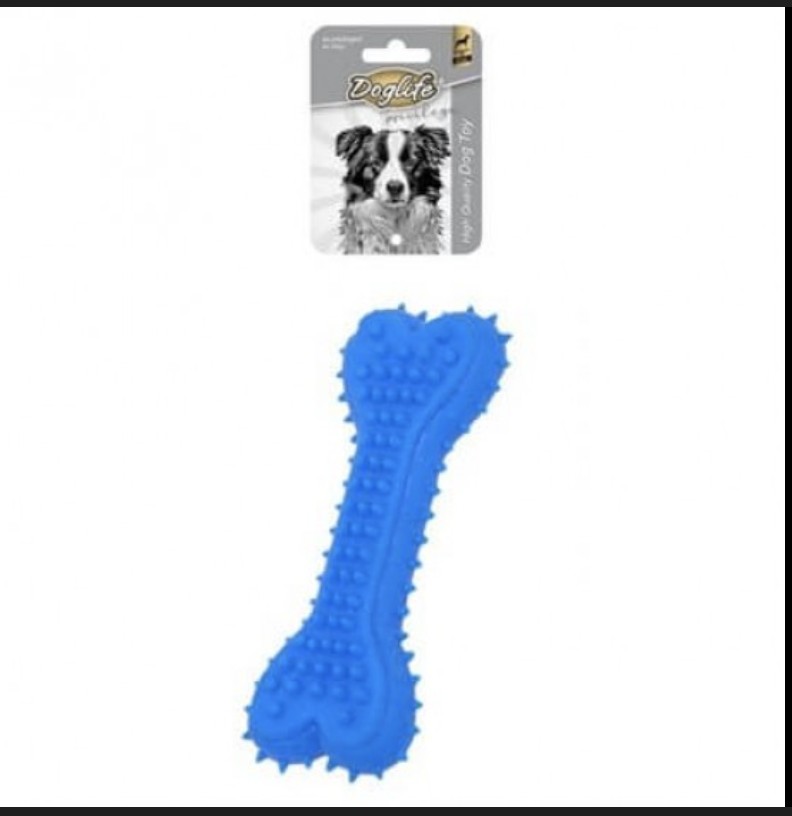Doglife Rubber Dog Toy Mavi