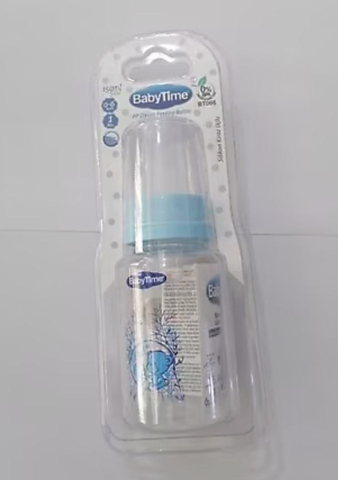 BabyTime PP Klasik Biberon 250 ml 1 Numara 0-6 Ay BT065 Mint