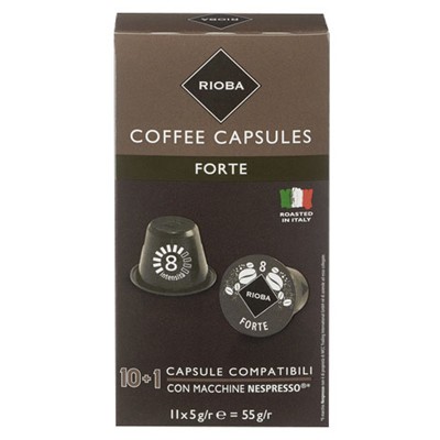 Rioba Kapsül Kahve Forte 11*5 G