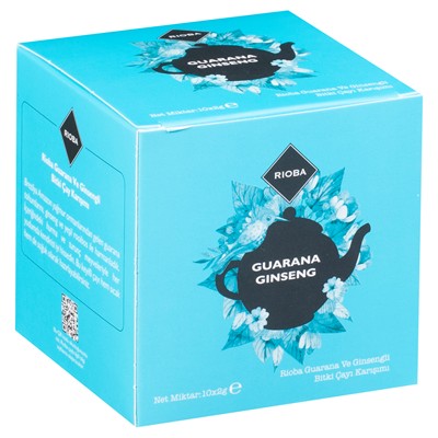 Rioba Guarana Ginseng Poşet Çay 10’lu 2 G