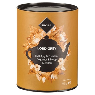 Rioba Lord Grey Çay 75 G