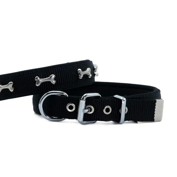 Doggie Premium Köpek Tasması‑Kemeri (DSBT2062S Black) 2×30‑35 Cm Siyah