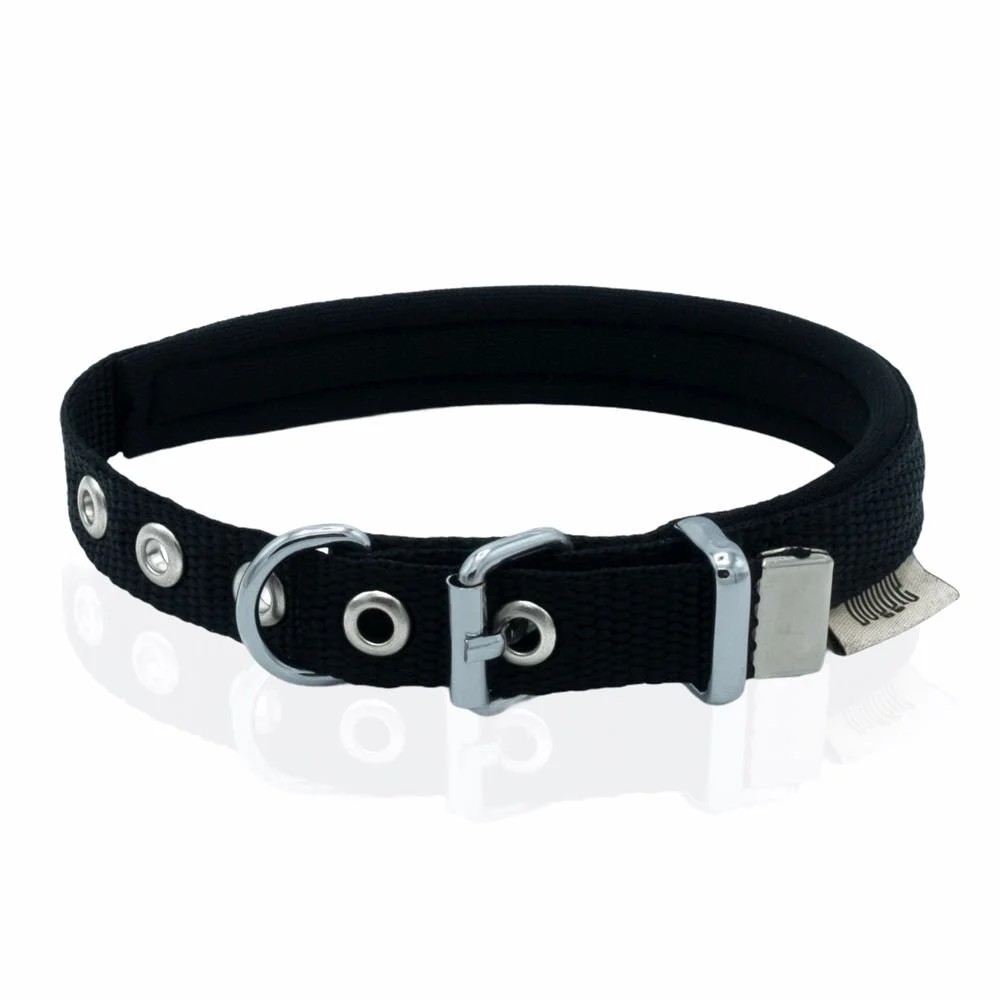 Doggie Premium Köpek Tasması‑Kemeri (DABT1010M Black) 1×20‑30 Cm Siyah