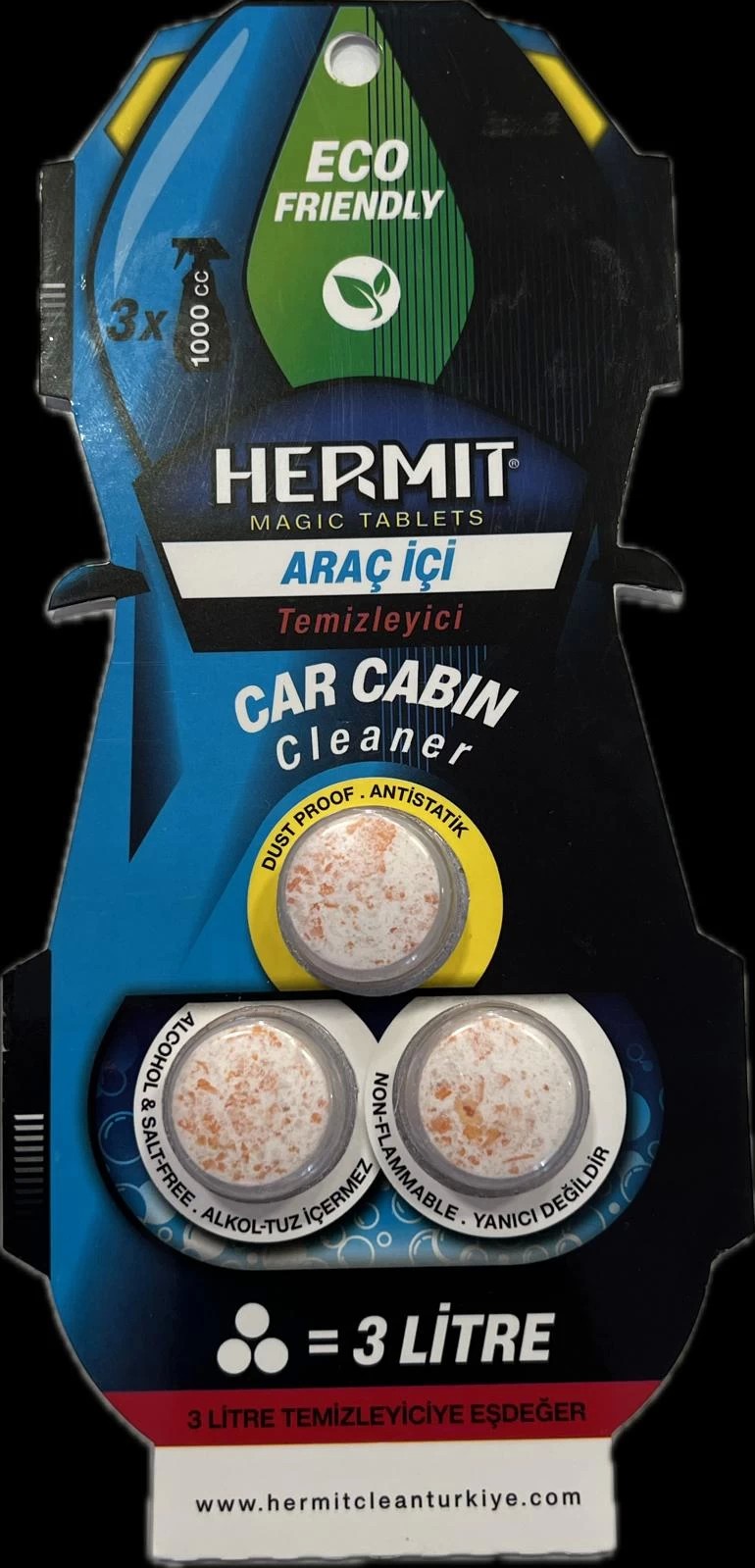 Araç İçi Temizlik Tableti