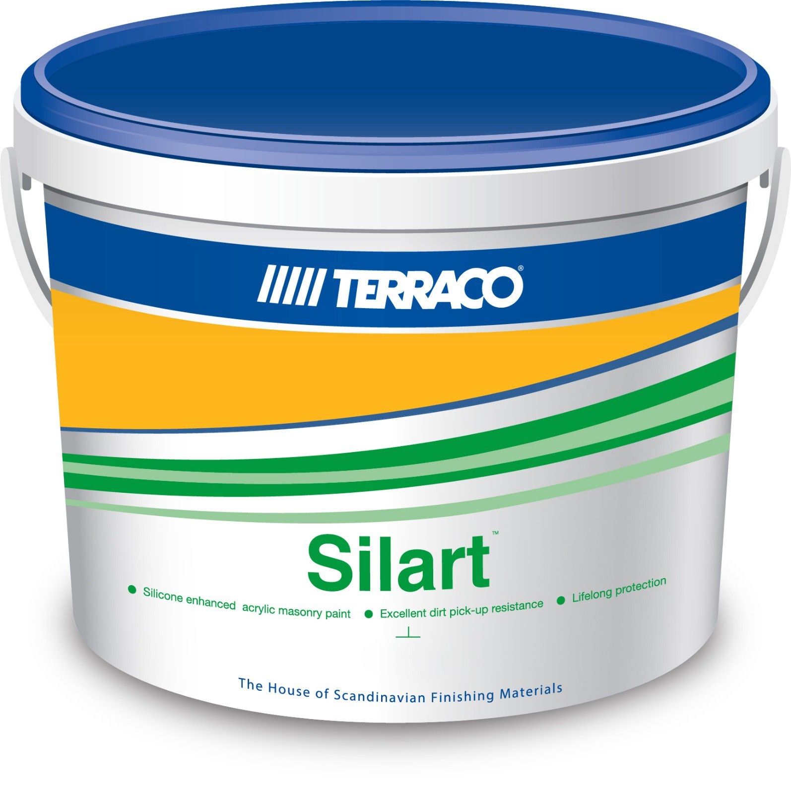 Terraco Silart Silikonlu Dış Cephe Boyası Beyaz 15 Lt