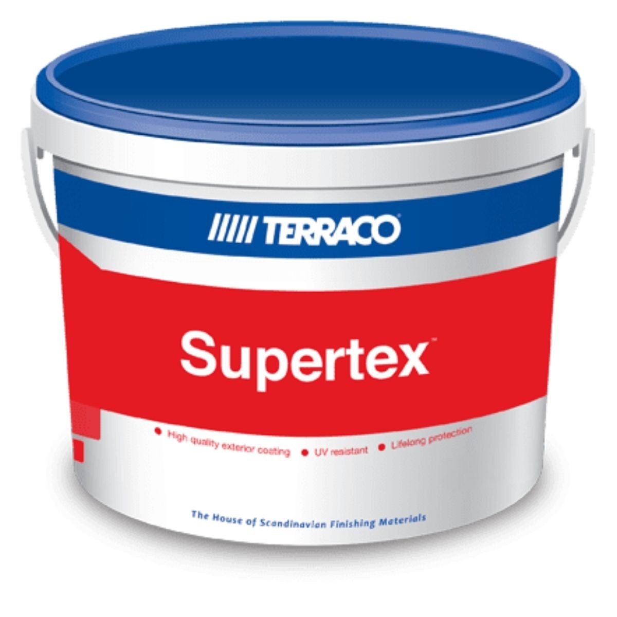Terraco Süpertex Akrilik Esaslı Silikonlu Parlak Dış Cephe Boyası 15 Lt