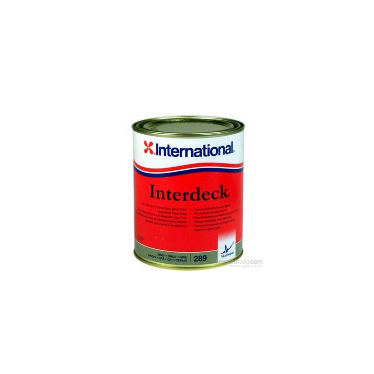 İnternational İnterdeck Kaymaz Boya 0,75lt Grey