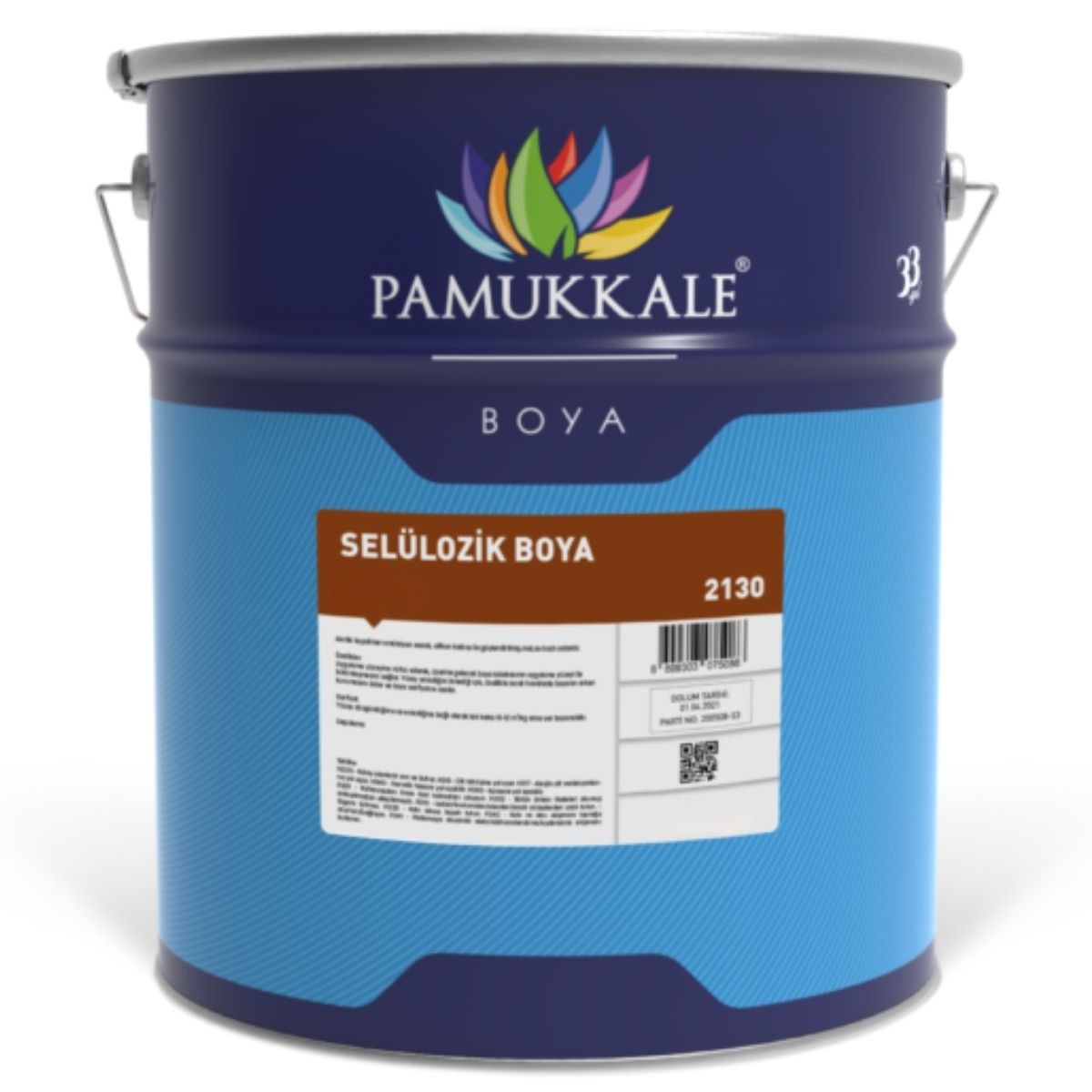 12 Kg Pamukkale Selülozik Boya Mat Beyaz