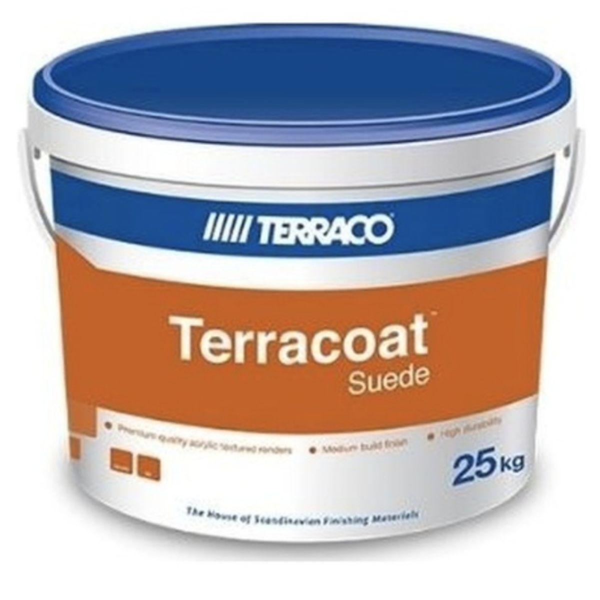 Terraco Süet Grenli Boya Beyaz 25 Kg