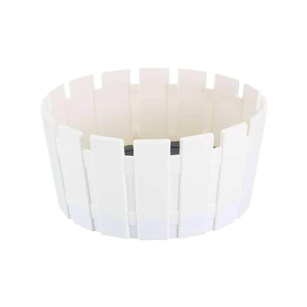 Poliwork Akasya Arajman Saksı 330x155mm Beyaz