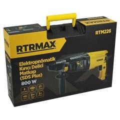 Rtr Max  Sds Plus Kırıcı Delici 26 Mm 800W 3J Çantalı