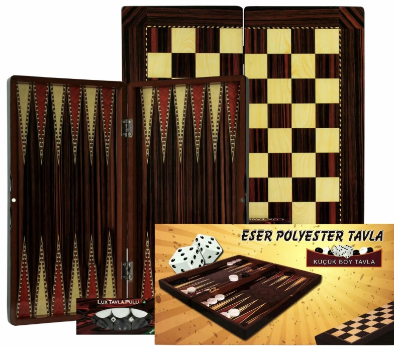 Eser Oyun - Polyester Tavla Takımı Büyük