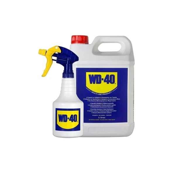 WD 40 Çok Amaçlı Pas Sökücü 5 lt Plastik Bidon