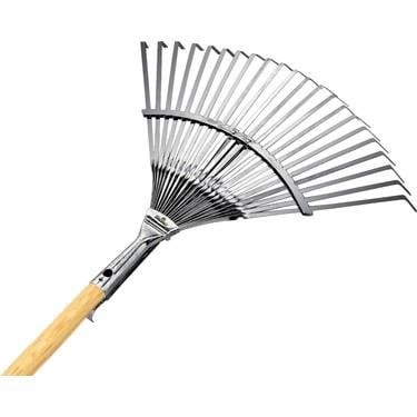 Raco 53733 Ayarlı Ahşap Saplı Metal Tırmık 45cm