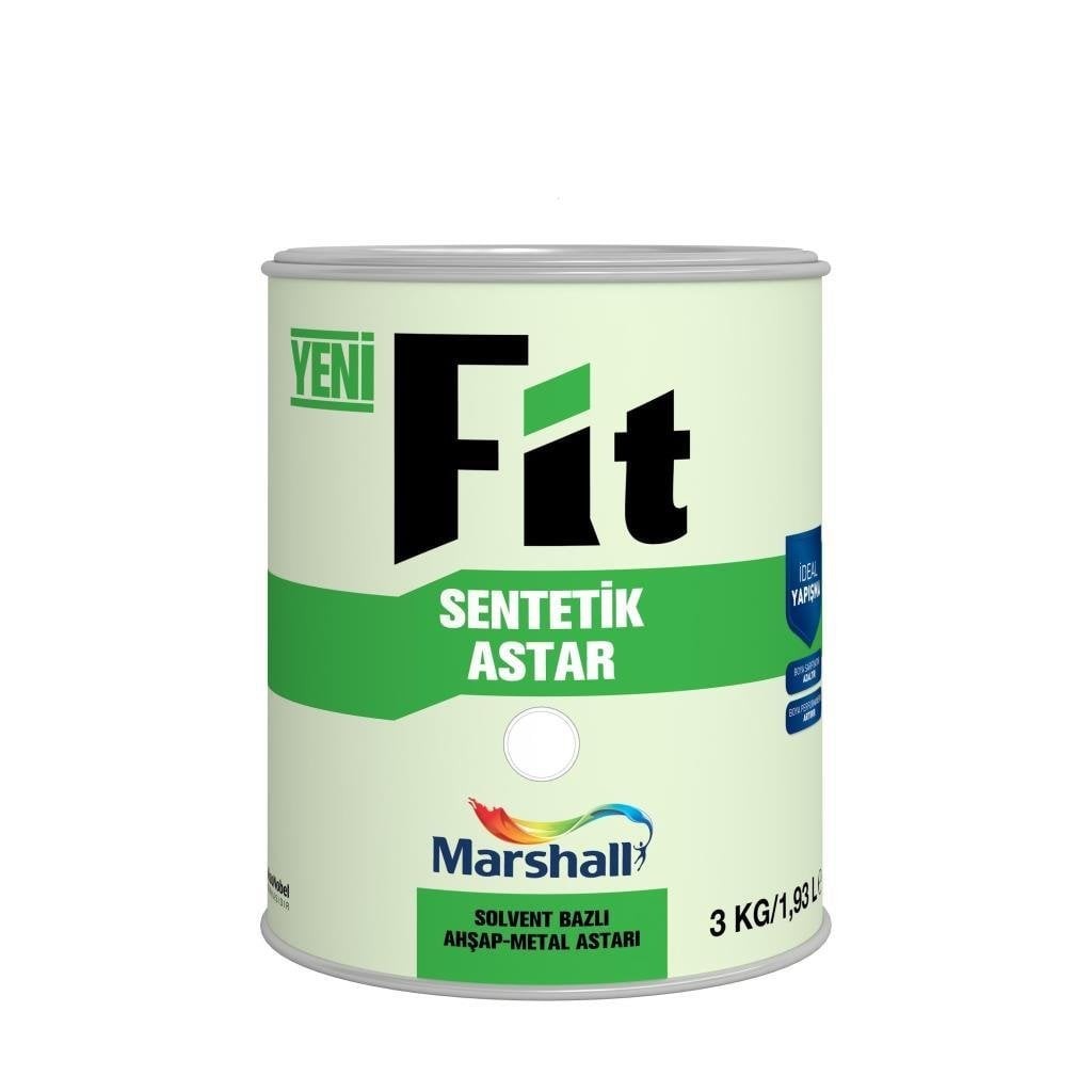 Marshall Fit Sentetik Astar Beyaz 3kg