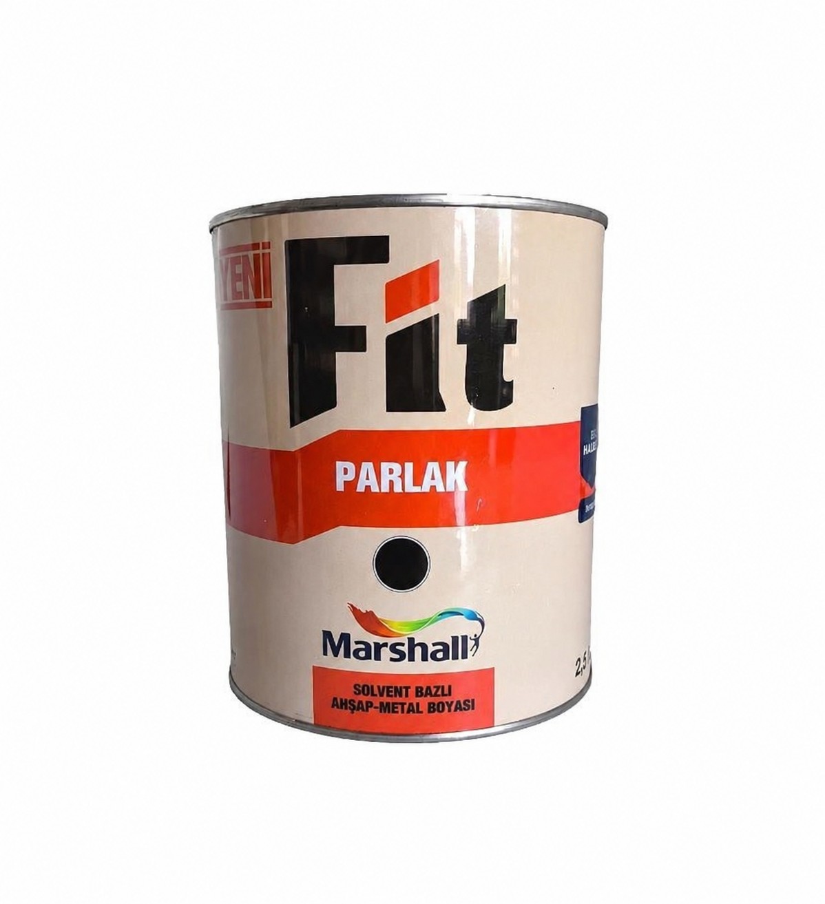 Marshall Fit Yağlı Boya Siyah - 2.5lt