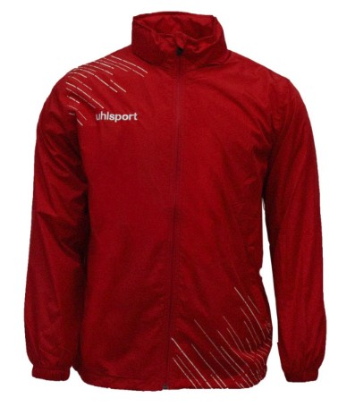 Uhlsport 1101766 Yağmurluk Score 26 Kırmızı‑Beyaz (L)
