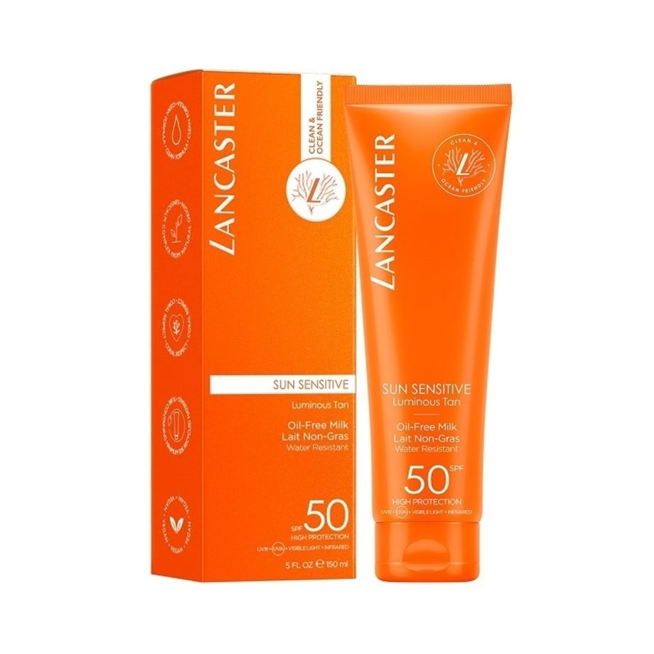 Lancaster Spf 50 Sun Sensitive Oil Free Milk 150 Ml