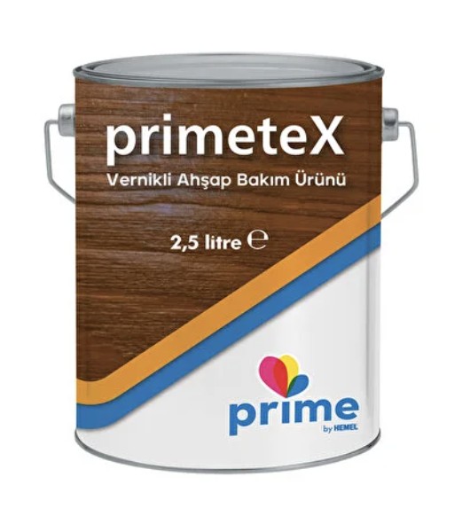 Hemel Prime Solvent Bazlı Ahşap Vernik Koyu Meşe - 2.5lt
