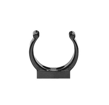 Nuova Rade Plastik Klips Siyah 25mm
