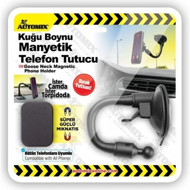 Automix Kuğu Boynu Manyetik Telefon Tutucu