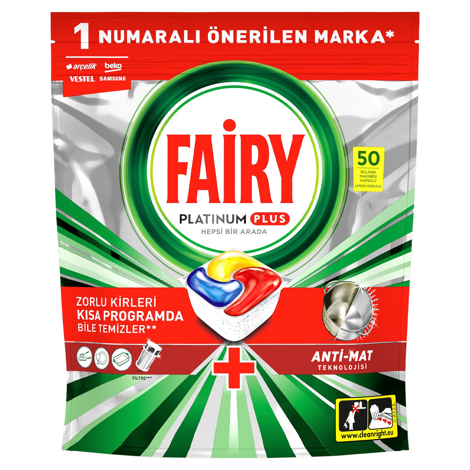 Fairy Platinum Plus Tablet 50’li