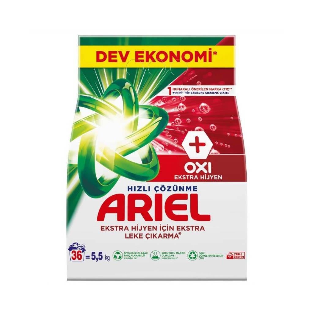 Ariel Oxi Extra Hijyen Toz Çamaşır Deterjanı 5,5 kg