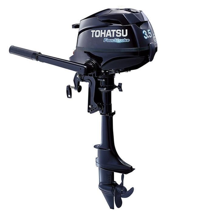Tohatsu Mfs3.5bs 3.5hp Kısa Şaft Manuel Deniz Motoru