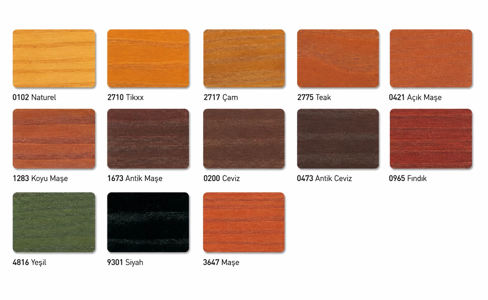 Genç Woodtex Renkli Şeffaf Ahşap Astarı Açık Meşe 0.75 Lt