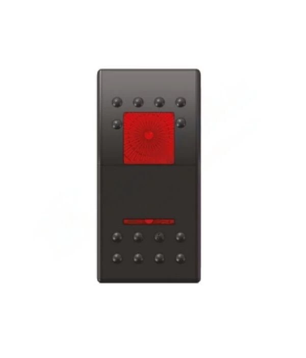 BFY Switch M.ON-OFF-M.ON Kırmızı Işıklı
