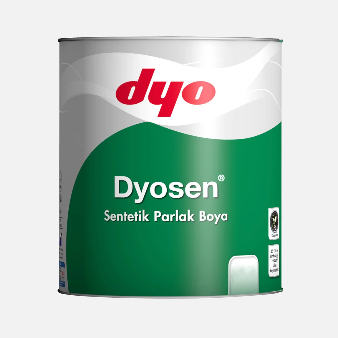 Dyo Dyosen Sentetik Parlak Boya - Yağlı Boya Krom Sarı - 0,75 Lt