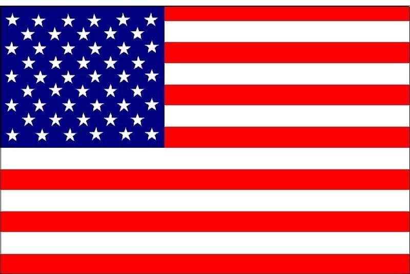 Buket Amerikan Bayrağı 50x75cm
