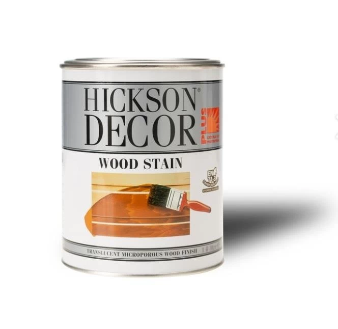 Hickson Decor Ultra Wood Stain - Renkli Ahşap Vernik Light - 1lt