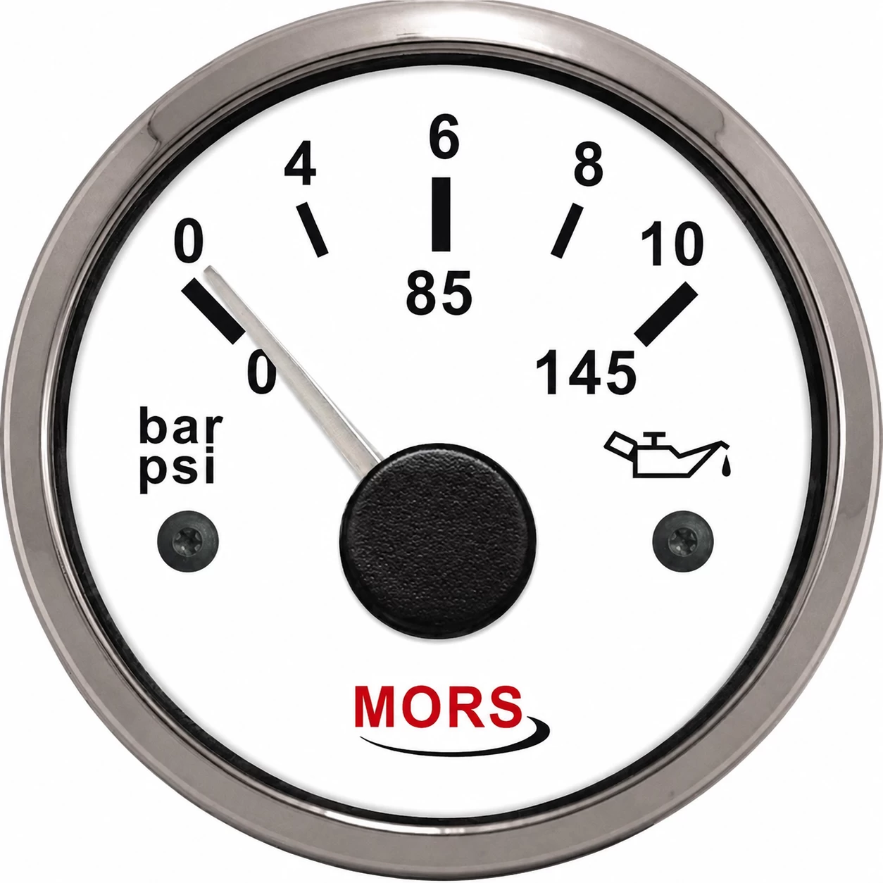 Mors Yağ Göstergesi Beyaz - 10bar