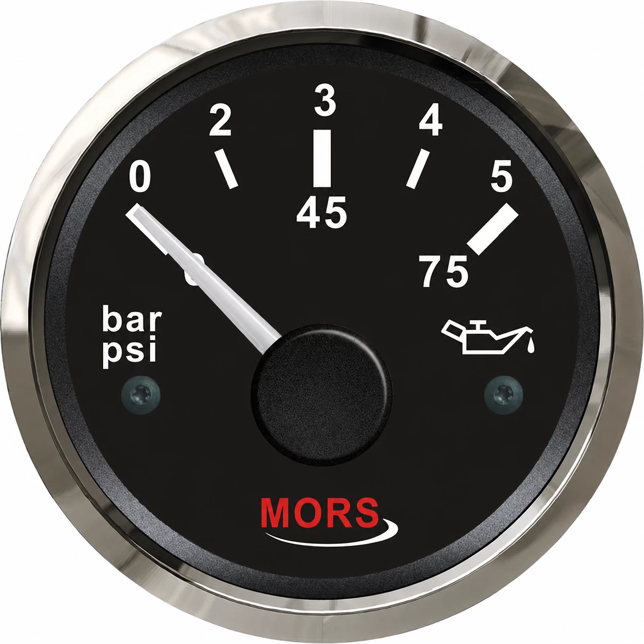 Mors Yağ Göstergesi Siyah - 5bar