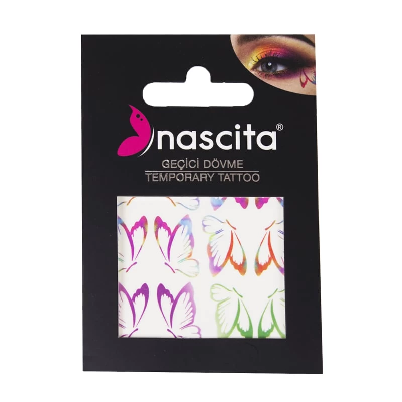 Nascita Geçici Dövme Butterfly NASSTICKER0016