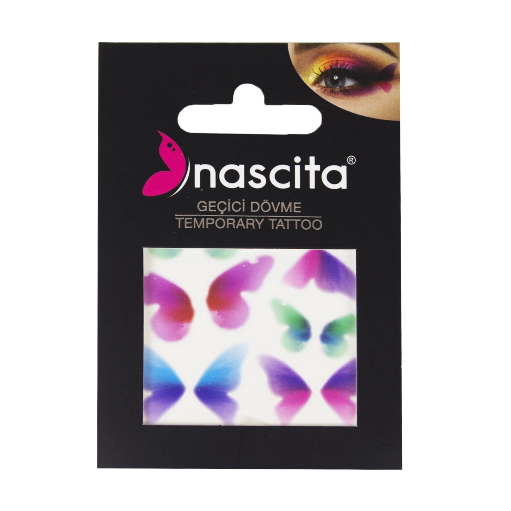 Nascita Geçici Dövme Kelebek #0018