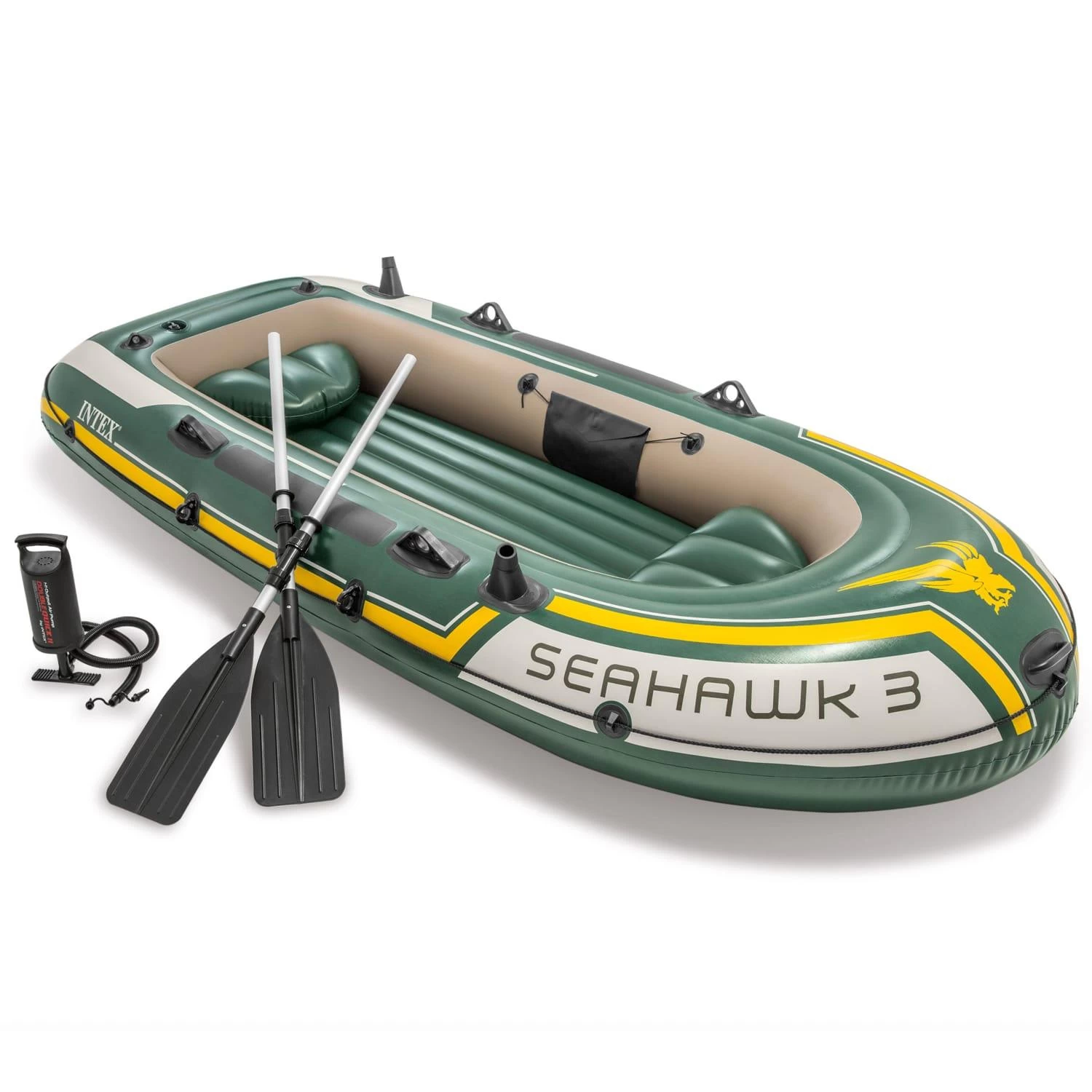 Intex 68380 Seahawk 3 Bot, Kürek ve Pompa Seti 295 cm