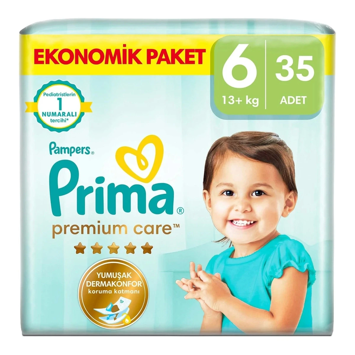 Prima Bebek Bezi Premium Care No:6