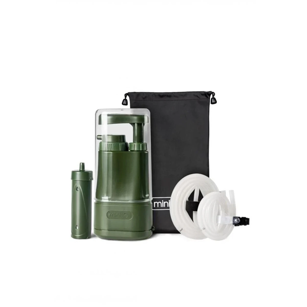 Miniwell L610 Pompalı Portatif Kamp Su Filtresi (3 Filtreli)