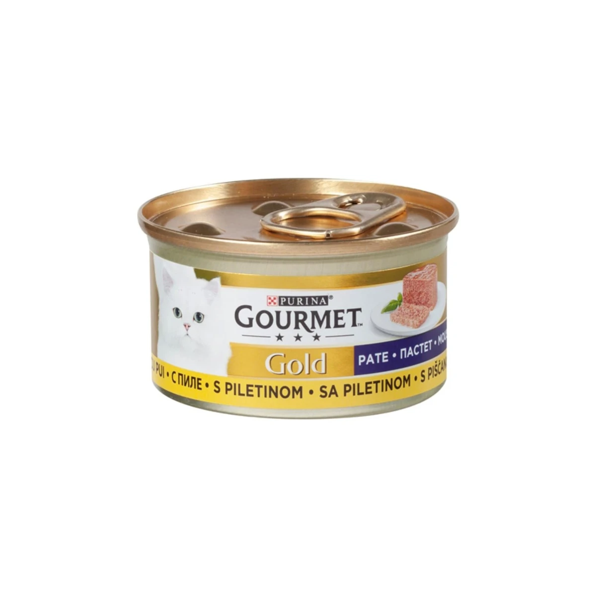 Gourmet Gold Yaş Kedi Mama Tavuklu 85G
