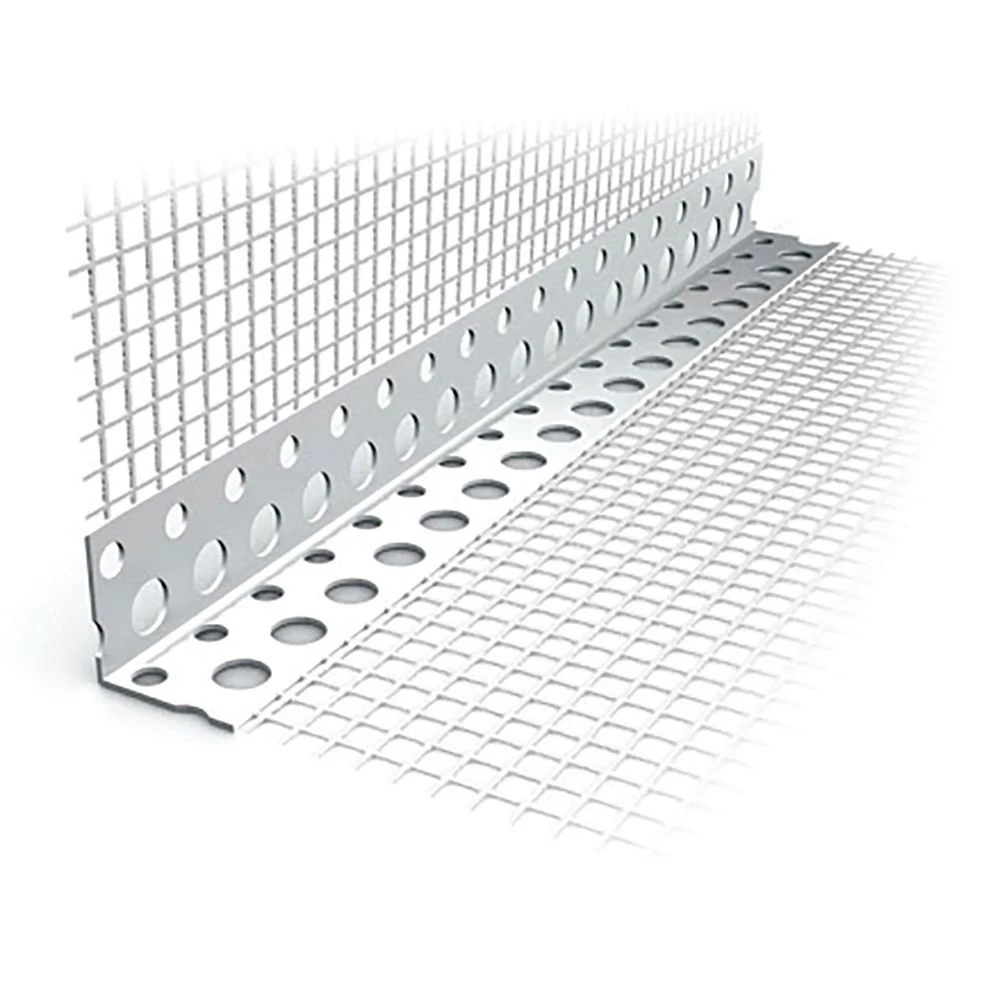 ULTRA 10x10 Fileli Köşe PVC Köşe Profili 2.5 M Beyaz (Adet)