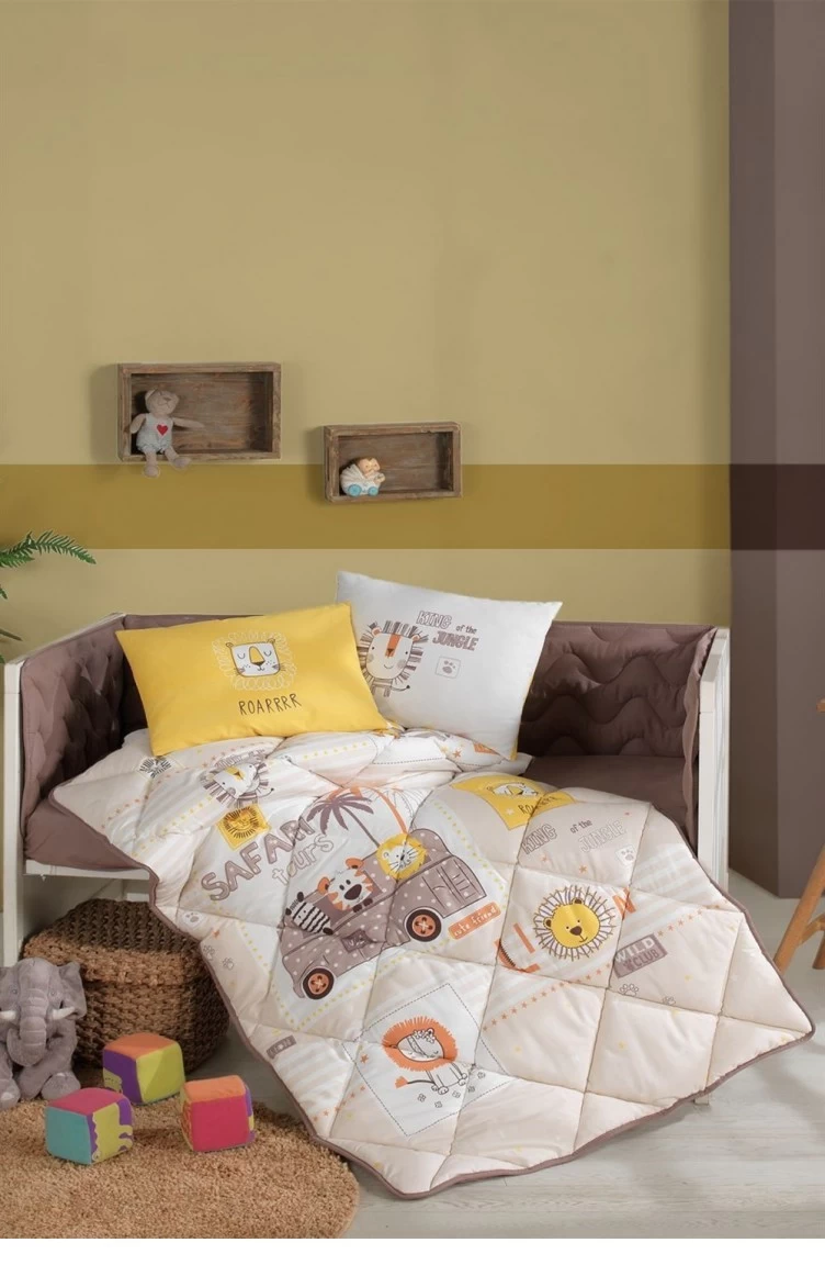 Clasy Bebek Uyku Seti Lion Sarı