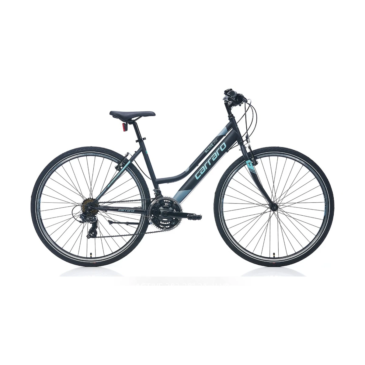 Carraro 28'' Active 282 460H 21-V VB Mt Siyah-Koyu Gri-Mor