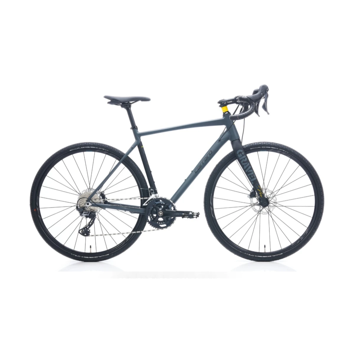 Carraro 28'' Gravel G4 Pro 520H 22-V HD Mat Antrasit-Siyah-Sarı