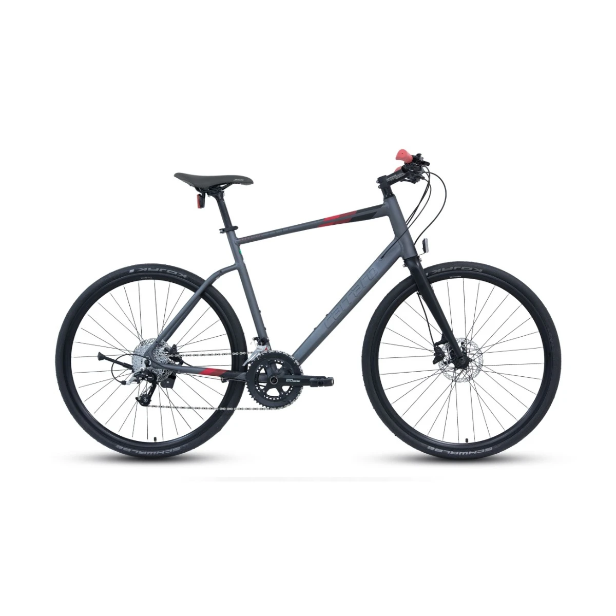 Carraro 28" Sportive 350 E.Şehir 480H 22-V HD Mat Antrasit-Siyah-Kırmızı