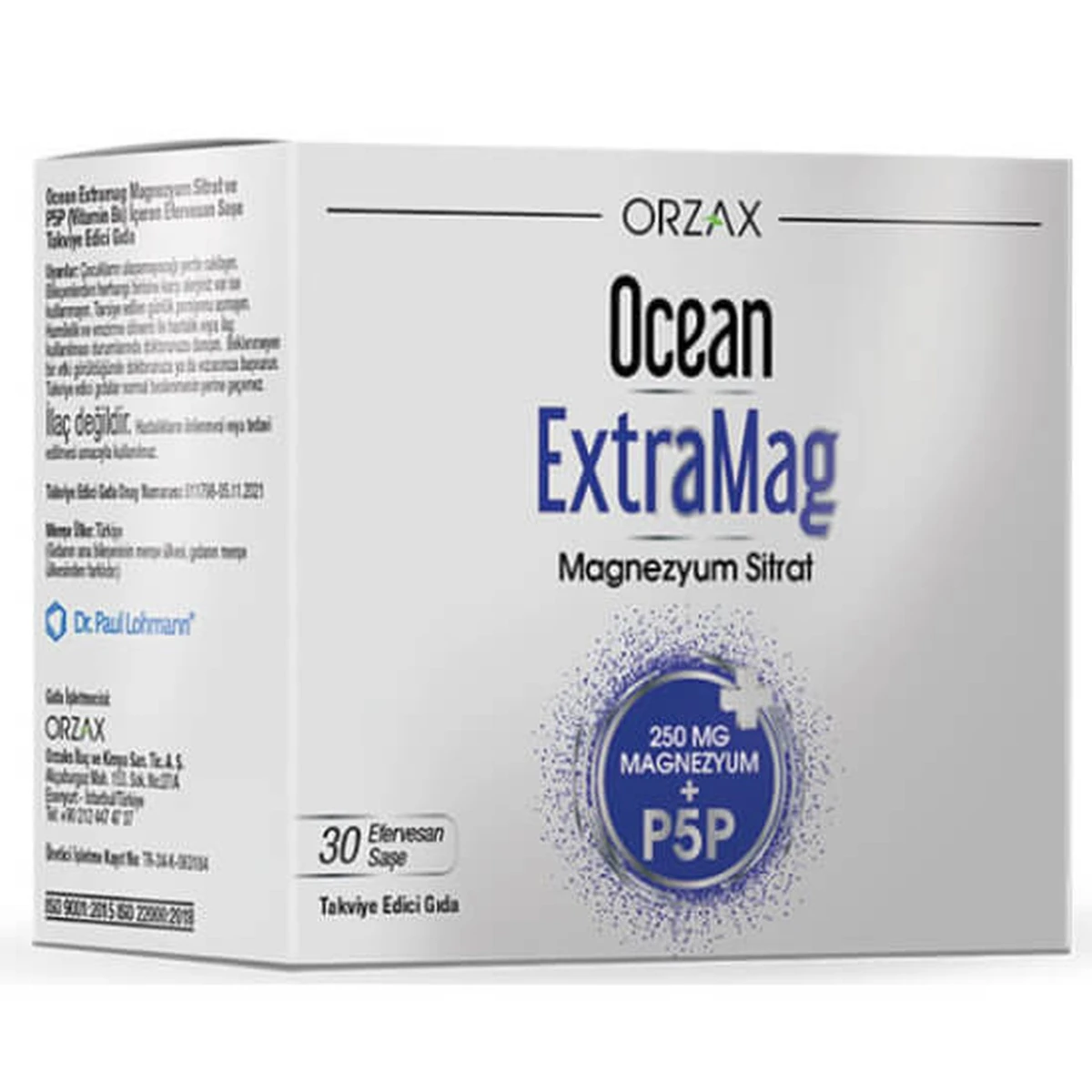 Ocean Extramag 250 mg 30 Saşe