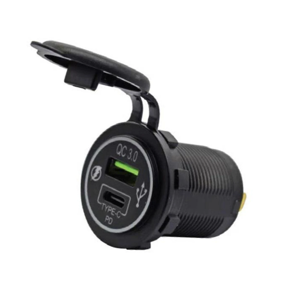 Saray Usb Soketi Usb+type C 12/24v