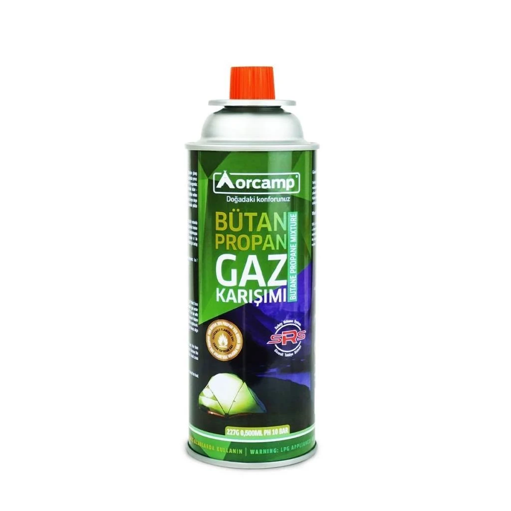 Orcamp Kts-227 Valfli Gaz Ocak Kartuşu 227gr